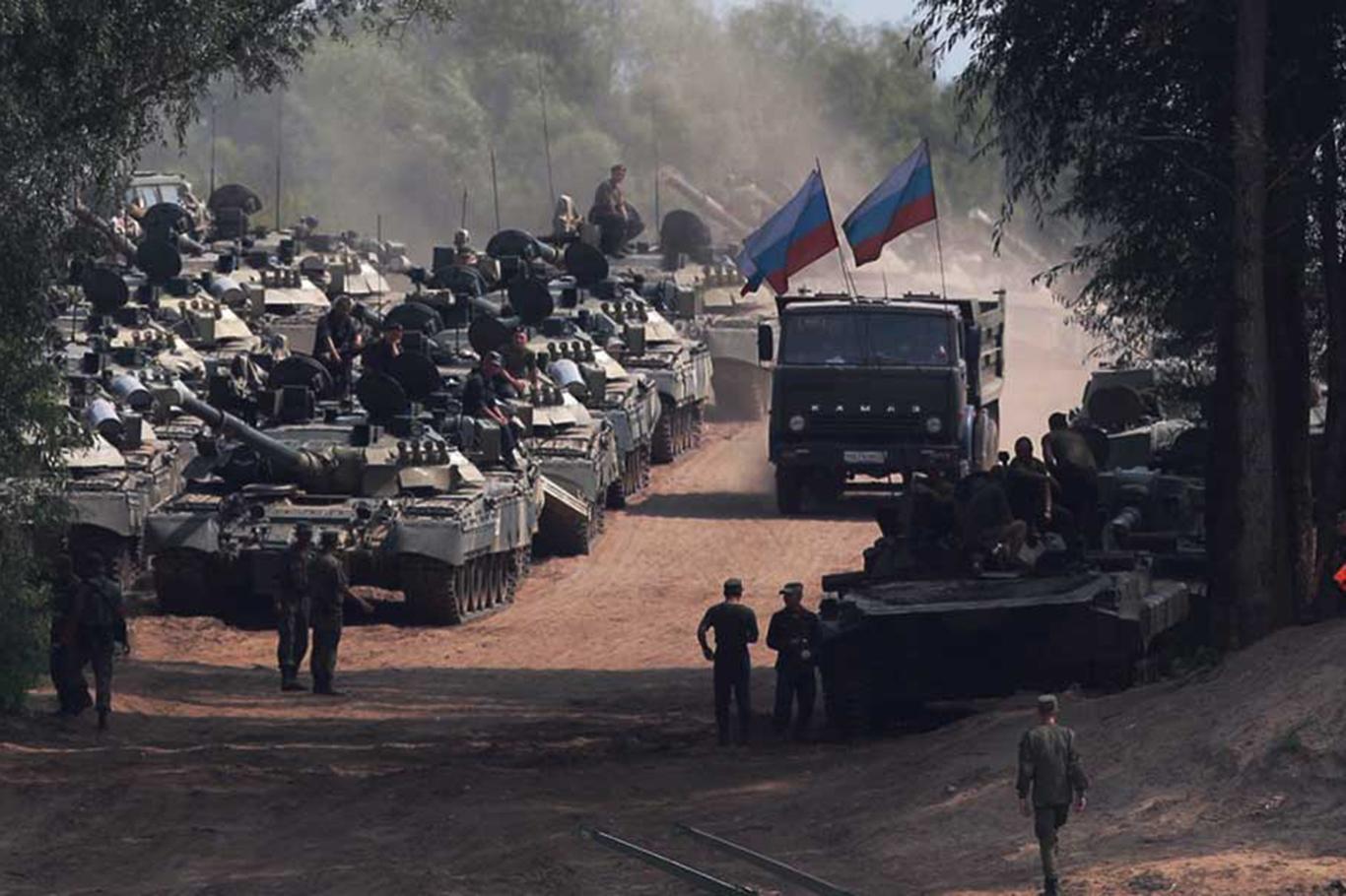 Rusya'dan Kırım'da askeri tatbikat